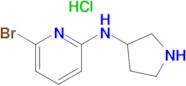 (6-Bromo-pyridin-2-yl)-pyrrolidin-3-yl-amine hydrochloride