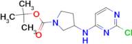 3-(2-Chloro-pyrimidin-4-ylamino)-pyrrolidine-1-carboxylic acid tert-butyl ester