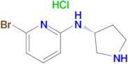 (6-Bromo-pyridin-2-yl)-(R)-pyrrolidin-3-yl-amine hydrochloride