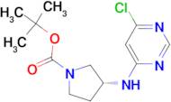 (R)-3-(6-Chloro-pyrimidin-4-ylamino)-pyrrolidine-1-carboxylic acid tert-butyl ester