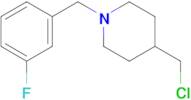 4-Chloromethyl-1-(3-fluoro-benzyl)-piperidine