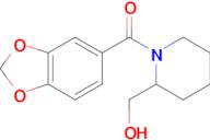 Benzo[1,3]dioxol-5-yl-(2-hydroxymethyl-piperidin-1-yl)-methanone