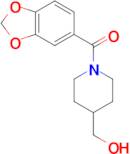 Benzo[1,3]dioxol-5-yl-(4-hydroxymethyl-piperidin-1-yl)-methanone