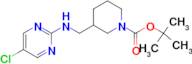 3-[(5-Chloro-pyrimidin-2-ylamino)-methyl]-piperidine-1-carboxylic acidtert-butyl ester