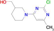 [1-(2-Chloro-6-methyl-pyrimidin-4-yl)-piperidin-3-yl]-methanol