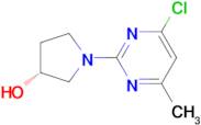 (R)-1-(4-Chloro-6-methyl-pyrimidin-2-yl)-pyrrolidin-3-ol