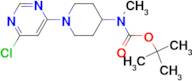 [1-(6-Chloro-pyrimidin-4-yl)-piperidin-4-yl]-methyl-carbamic acid tert-butyl ester