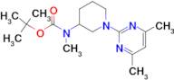 [1-(4,6-Dimethyl-pyrimidin-2-yl)-piperidin-3-yl]-methyl-carbamic acid tert-butyl ester
