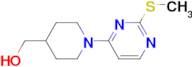 [1-(2-Methylsulfanyl-pyrimidin-4-yl)-piperidin-4-yl]-methanol