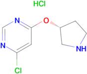 4-Chloro-6-((R)-pyrrolidin-3-yloxy)-pyrimidine hydrochloride