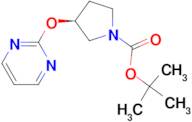 (S)-3-(Pyrimidin-2-yloxy)-pyrrolidine-1-carboxylic acid tert-butyl ester