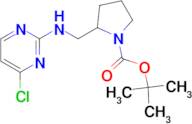 2-[(4-Chloro-pyrimidin-2-ylamino)-methyl]-pyrrolidine-1-carboxylic acid tert-butyl ester