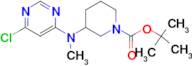 3-[(6-Chloro-pyrimidin-4-yl)-methyl-amino]-piperidine-1-carboxylic acid tert-butyl ester