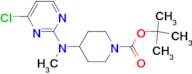 4-[(4-Chloro-pyrimidin-2-yl)-methyl-amino]-piperidine-1-carboxylic acid tert-butyl ester