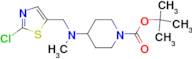 4-[(2-Chloro-thiazol-5-ylmethyl)-methyl-amino]-piperidine-1-carboxylic acid tert-butyl ester