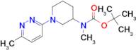 Methyl-[1-(6-methyl-pyridazin-3-yl)-piperidin-3-yl]-carbamic acid tert-butyl ester