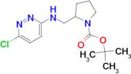 2-[(6-Chloro-pyridazin-3-ylamino)-methyl]-pyrrolidine-1-carboxylic acid tert-butyl ester