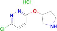 3-Chloro-6-((R)-pyrrolidin-3-yloxy)-pyridazine hydrochloride