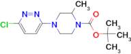 4-(6-Chloro-pyridazin-3-yl)-2-methyl-piperazine-1-carboxylic acid tert-butyl ester