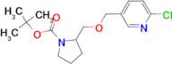2-(6-Chloro-pyridin-3-ylmethoxymethyl)-pyrrolidine-1-carboxylic acid tert-butyl ester