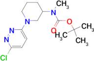 [1-(6-Chloro-pyridazin-3-yl)-piperidin-3-yl]-methyl-carbamic acid tert-butyl ester