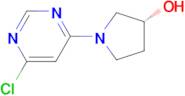 (R)-1-(6-Chloro-pyrimidin-4-yl)-pyrrolidin-3-ol
