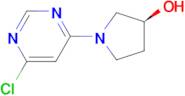 (S)-1-(6-Chloro-pyrimidin-4-yl)-pyrrolidin-3-ol