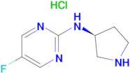 (5-Fluoro-pyrimidin-2-yl)-(S)-pyrrolidin-3-yl-amine hydrochloride