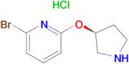 2-Bromo-6-((S)-pyrrolidin-3-yloxy)-pyridine hydrochloride