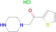2-Piperazin-1-yl-1-thiophen-2-yl-ethanone hydrochloride