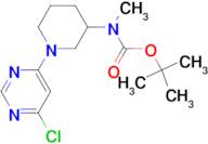 [1-(6-Chloro-pyrimidin-4-yl)-piperidin-3-yl]-methyl-carbamic acid tert-butyl ester