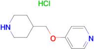 4-(Piperidin-4-ylmethoxy)-pyridine hydrochloride