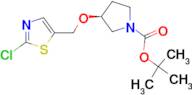 (S)-3-(2-Chloro-thiazol-5-ylmethoxy)-pyrrolidine-1-carboxylic acid tert-butyl ester