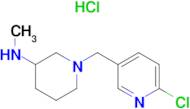 [1-(6-Chloro-pyridin-3-ylmethyl)-piperidin-3-yl]-methyl-amine hydrochloride