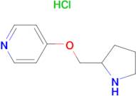 4-(Pyrrolidin-2-ylmethoxy)-pyridine hydrochloride