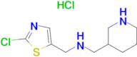 (2-Chloro-thiazol-5-ylmethyl)-piperidin-3-ylmethyl-amine hydrochloride
