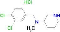 (3,4-Dichloro-benzyl)-methyl-piperidin-3-yl-amine hydrochloride