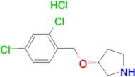 (R)-3-(2,4-Dichloro-benzyloxy)-pyrrolidine hydrochloride