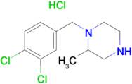 1-(3,4-Dichloro-benzyl)-2-methyl-piperazine hydrochloride