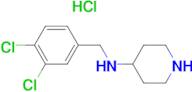 (3,4-Dichloro-benzyl)-piperidin-4-yl-amine hydrochloride