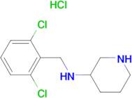 (2,6-Dichloro-benzyl)-piperidin-3-yl-amine hydrochloride