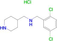 (2,5-Dichloro-benzyl)-piperidin-4-ylmethyl-amine hydrochloride