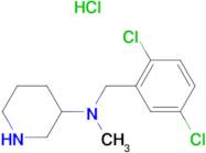 (2,5-Dichloro-benzyl)-methyl-piperidin-3-yl-amine hydrochloride