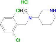 (2,6-Dichloro-benzyl)-methyl-piperidin-3-yl-amine hydrochloride