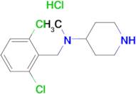 (2,6-Dichloro-benzyl)-methyl-piperidin-4-yl-amine hydrochloride