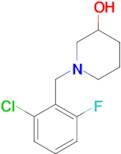 1-(2-Chloro-6-fluoro-benzyl)-piperidin-3-ol