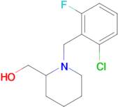 [1-(2-Chloro-6-fluoro-benzyl)-piperidin-2-yl]-methanol