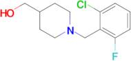 [1-(2-Chloro-6-fluoro-benzyl)-piperidin-4-yl]-methanol