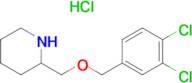 2-(3,4-Dichloro-benzyloxymethyl)-piperidine hydrochloride