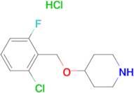 4-(2-Chloro-6-fluoro-benzyloxy)-piperidine hydrochloride